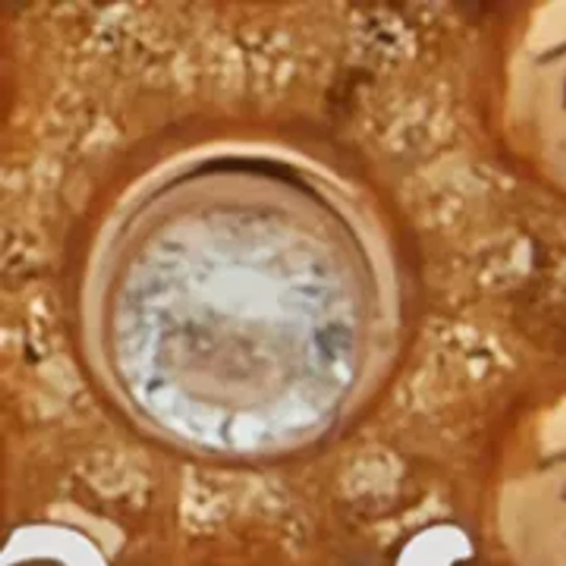 Openwork Flower Stud Earrings