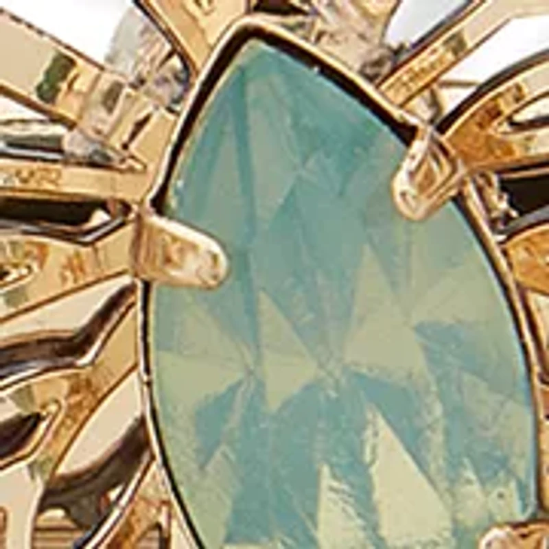 Gold Tone Butterfly Barrettes Set