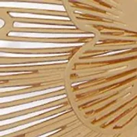 Gold Tone Butterfly Pendant Necklace