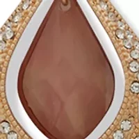 Gold Tone Burgundy 2 in 1 Multirow Necklace