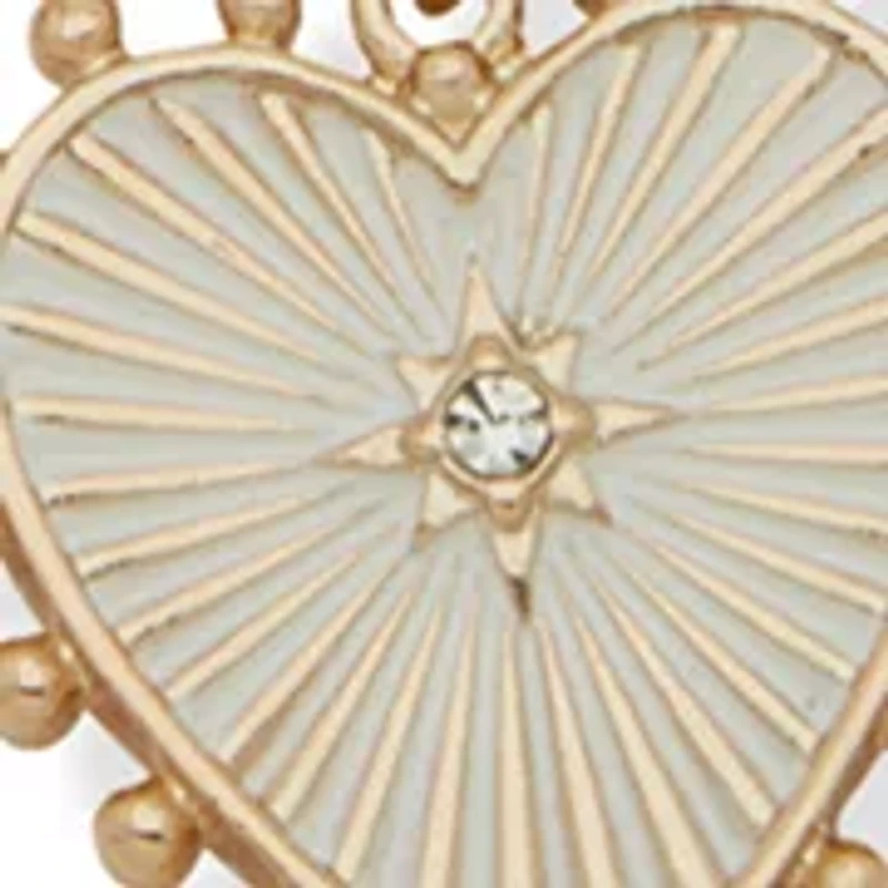 Heart Charm Frontal Necklace