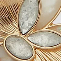 Flower Frontal Bolo Slider Necklace