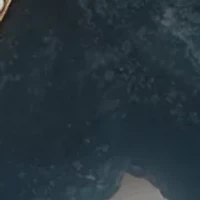  Long Blue Stone Pendant Necklace