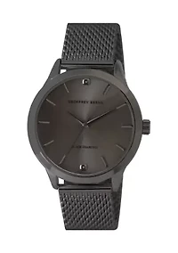 Black Diamond Mesh Watch 