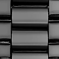41 Millimeter Faceted Glass Dial Watch