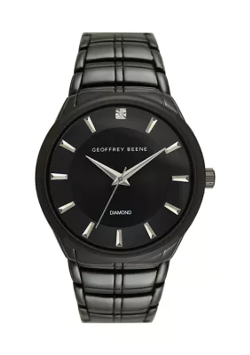 Slim Diamond Dial Bracelet Watch