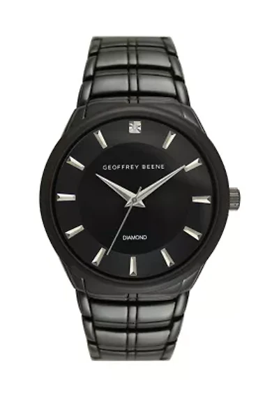 Slim Diamond Dial Bracelet Watch