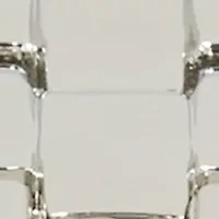 Silver Tone Green Dial Diamond Date Watch