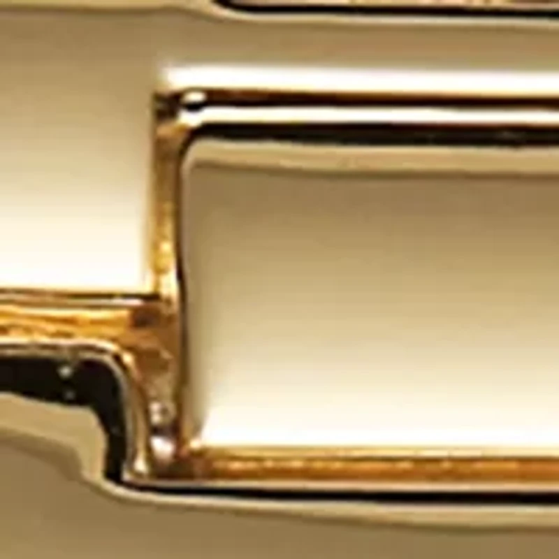 Gold Tone Green Dial Genuine Diamond Bracelet Watch
