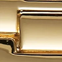 Gold Tone Green Dial Genuine Diamond Bracelet Watch
