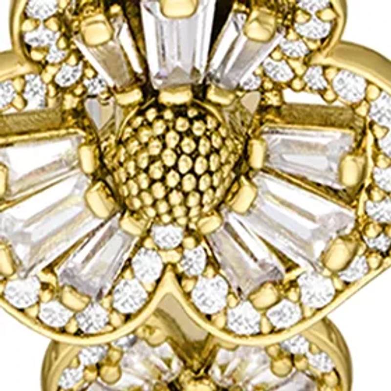 Gold Flower Monroe Bracelet Watch