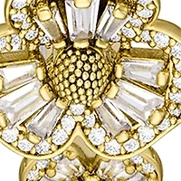 Gold Flower Monroe Bracelet Watch