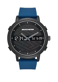 Men's Analog Digital Lawndale Blue Watch