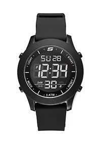 Skechers Men's Rosencrans Digital Black Watch