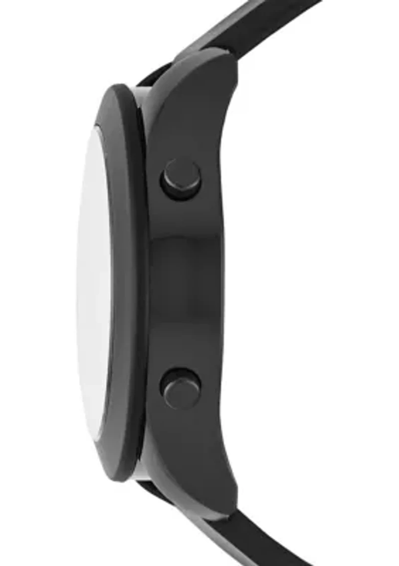 Skechers Men's Rosencrans Digital Black Watch