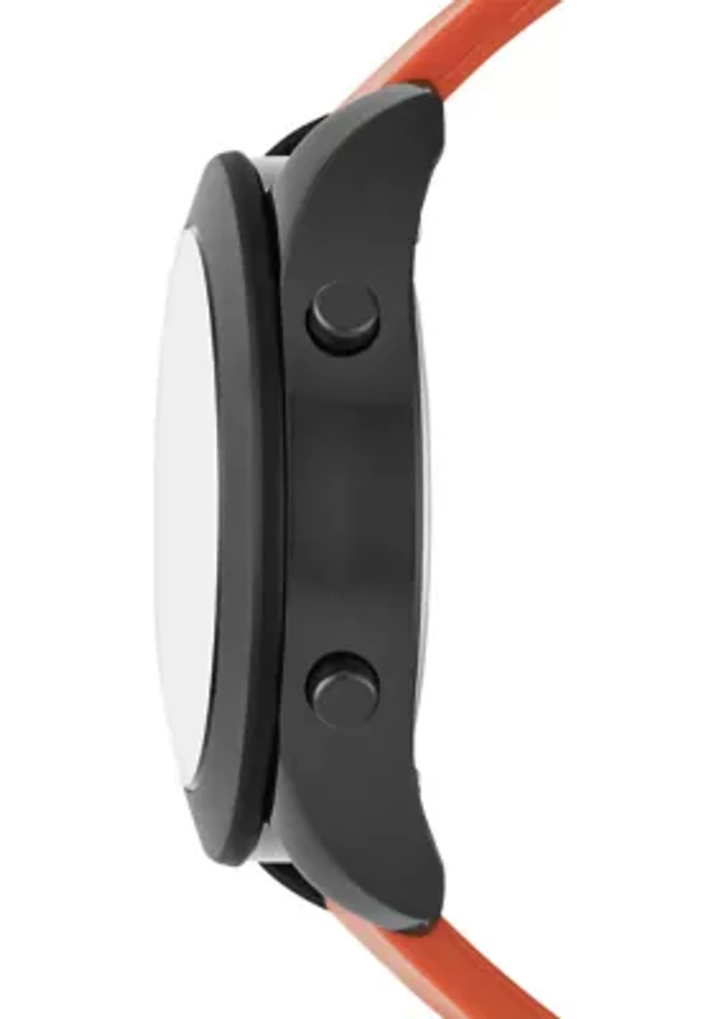 Skechers Men's Rosencrans Digital Red Watch