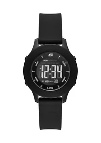 Skechers Ladies Rosencrans Digital Black Watch