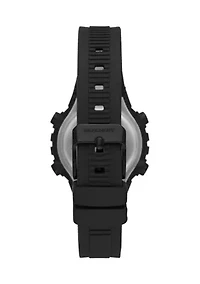 Truro Digital Black Plastic Watch