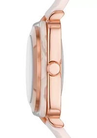 Women's Calabar Square Three Hand Silicone Watch