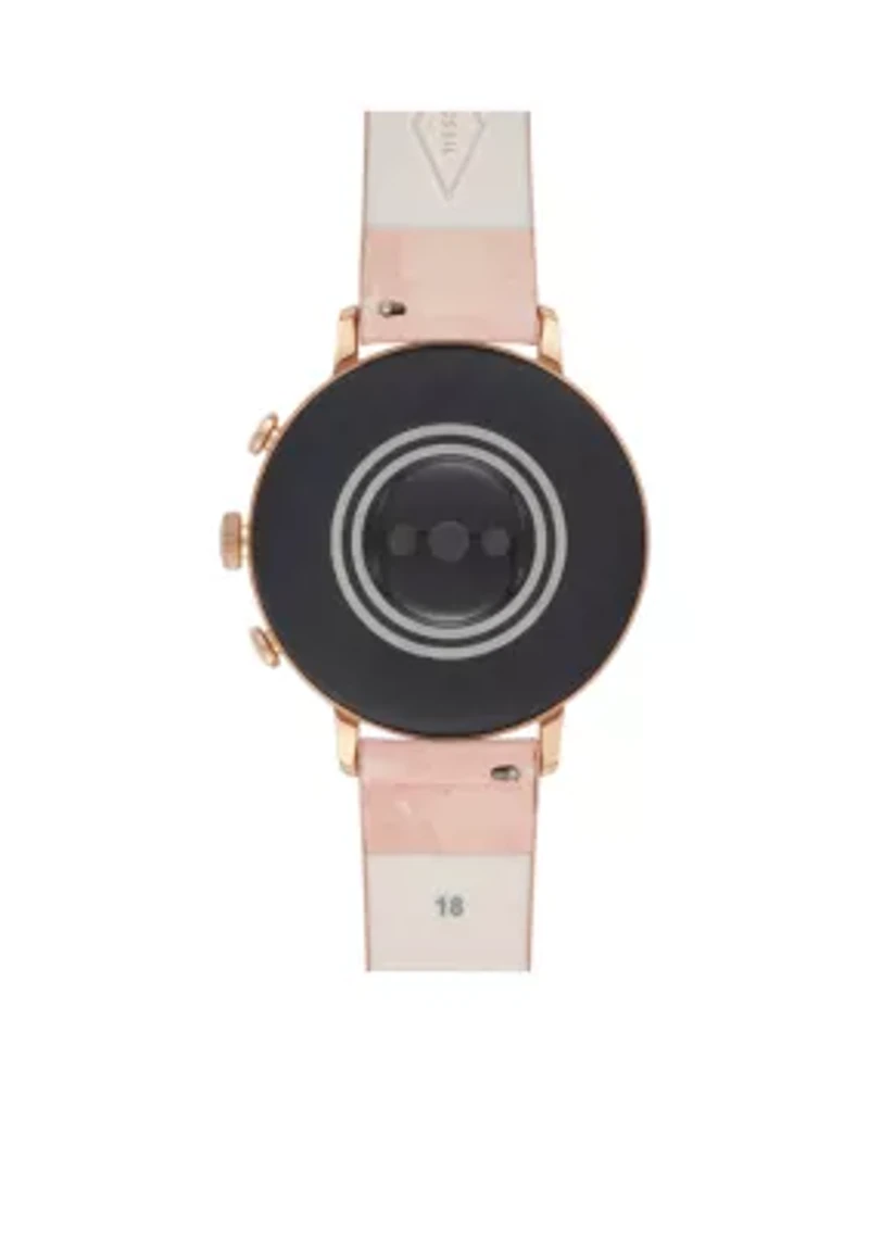 Gen 4 Smartwatch Q Venture HR Blush Leather