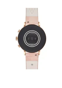 Gen 4 Smartwatch Q Venture HR Blush Leather