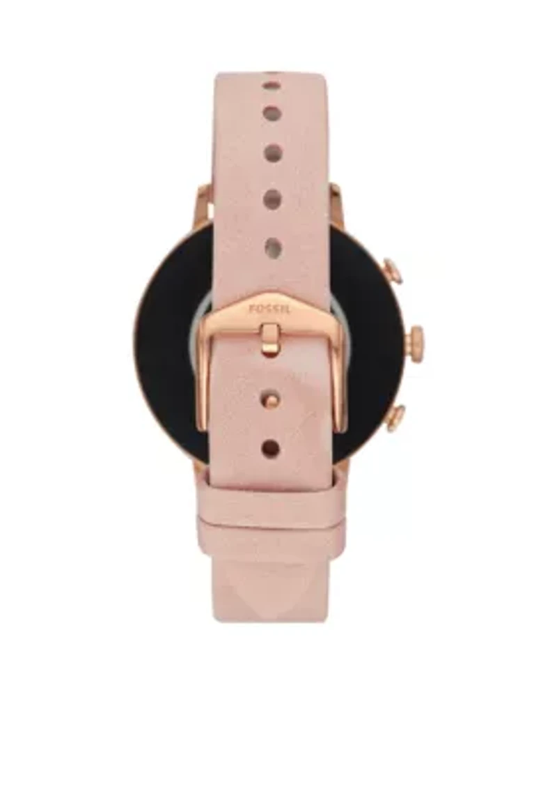 Gen 4 Smartwatch Q Venture HR Blush Leather