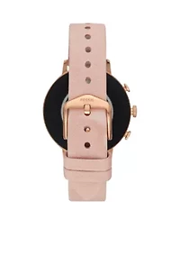 Gen 4 Smartwatch Q Venture HR Blush Leather