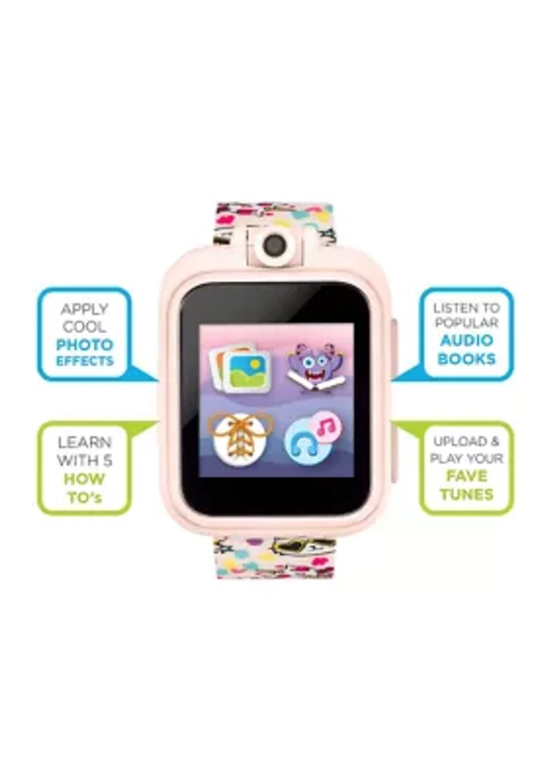PlayZoom 2 Kids Smartwatch: Blush Cat Print