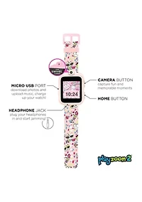 PlayZoom 2 Kids Smartwatch: Blush Cat Print