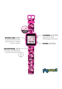 PlayZoom 2 Kids Smartwatch: Pink Camouflage