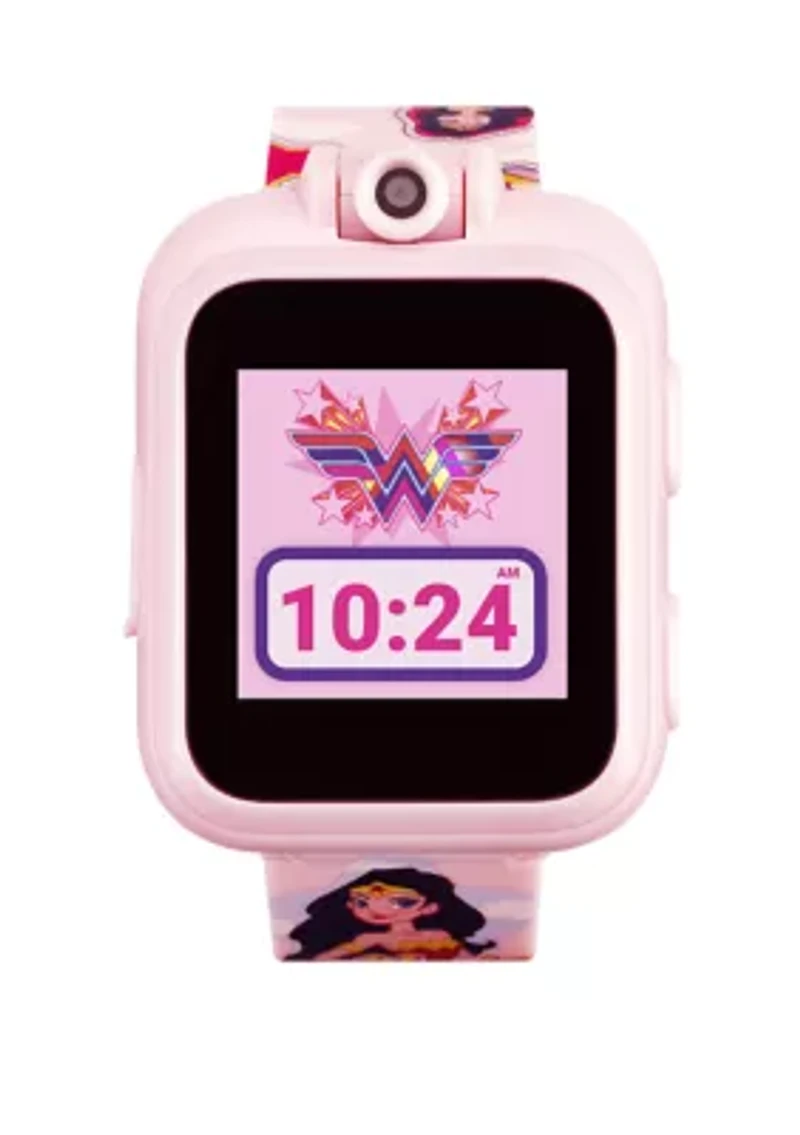 PlayZoom DC Comics Smartwatch- Blush Wonder Woman