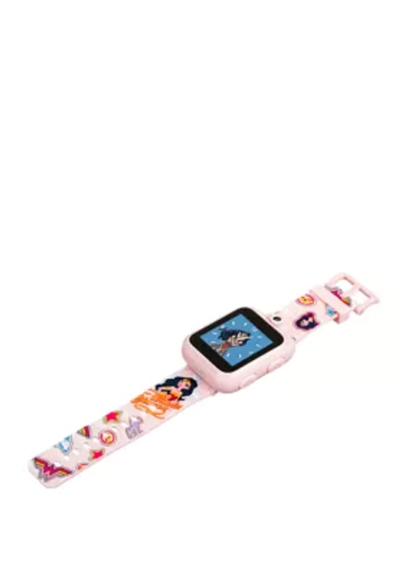PlayZoom DC Comics Smartwatch- Blush Wonder Woman