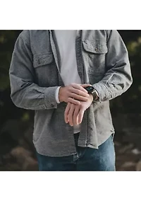 iTouch Sport 3 Touchscreen Smartwatch for Men and Women: Black Case with Black Strap