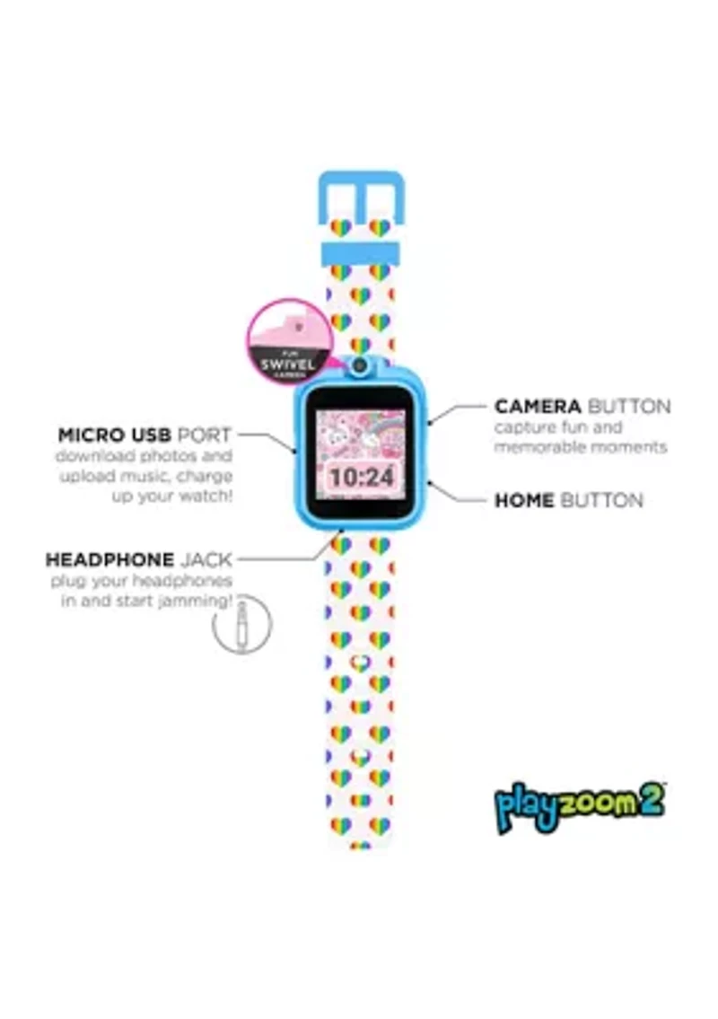 PlayZoom 2 Kids Smartwatch: Rainbow Hearts