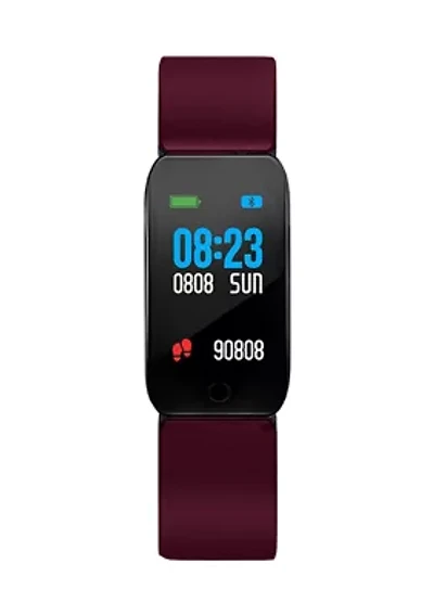 Active Touchscreen Fitness Tracker for Men and Women: Burgundy