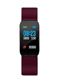 Active Touchscreen Fitness Tracker for Men and Women: Burgundy