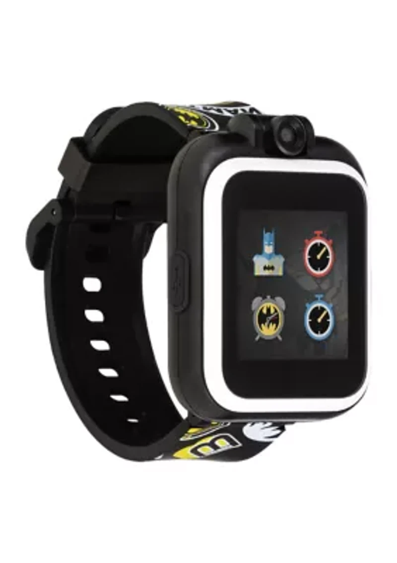 DC Comics iTouch PlayZoom Smartwatch For Kids: Batman Logo Print