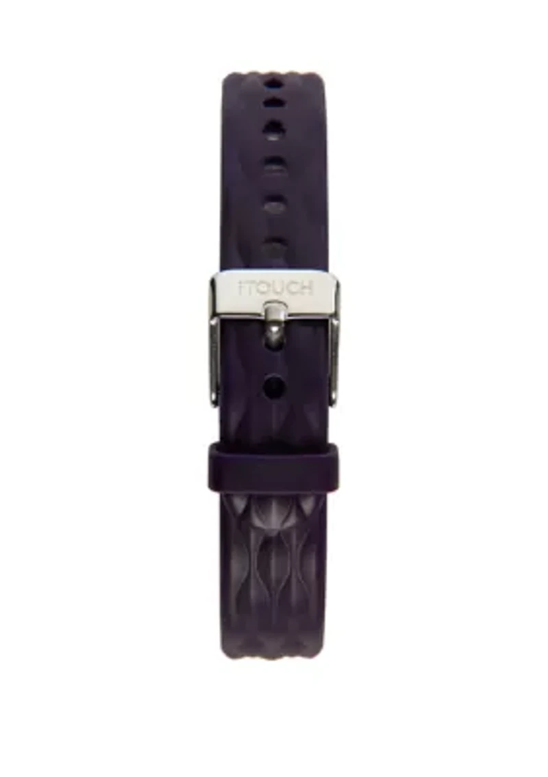 Slim Marble Fitness Tracker with Replacement Strap