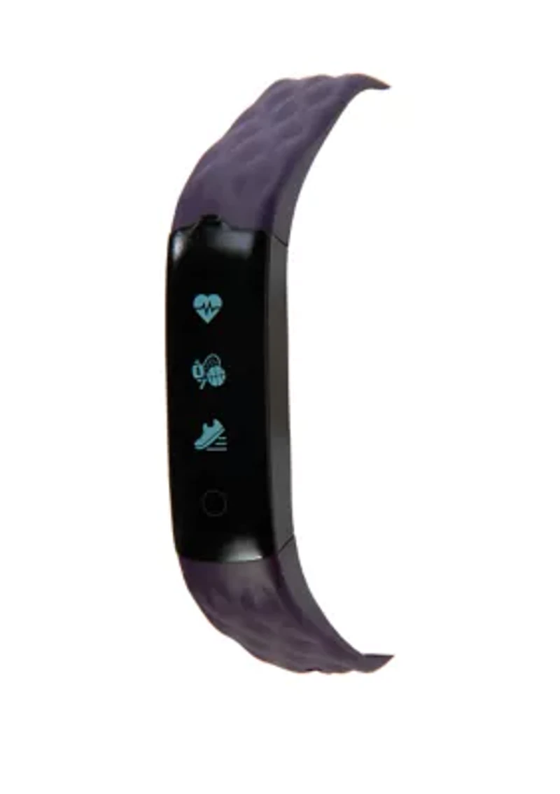 Slim Marble Fitness Tracker with Replacement Strap