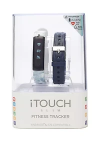  Slim Blue & Marble Activity Tracker Set