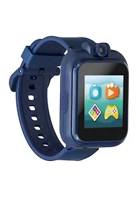 PlayZoom 2 Interactive Educational Kids Smartwatch with Headphones: Blue Camouflage Print