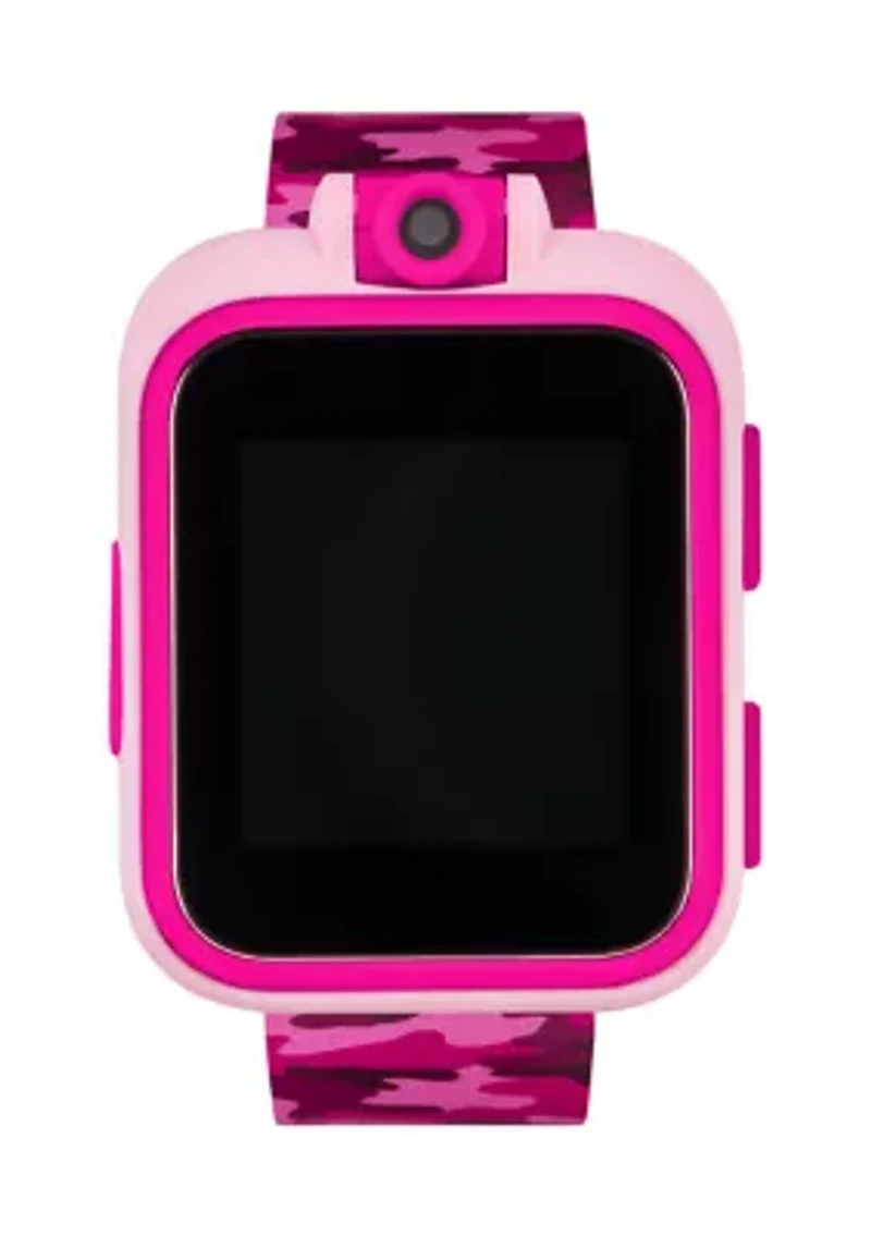 PlayZoom Smartwatch For Kids: Pink Camo Print