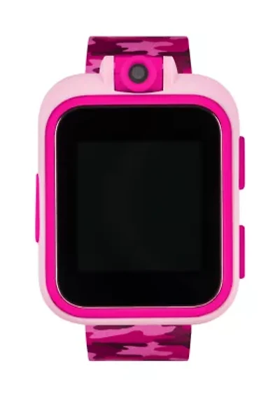 PlayZoom Smartwatch For Kids: Pink Camo Print