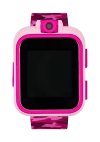 PlayZoom Smartwatch For Kids: Pink Camo Print