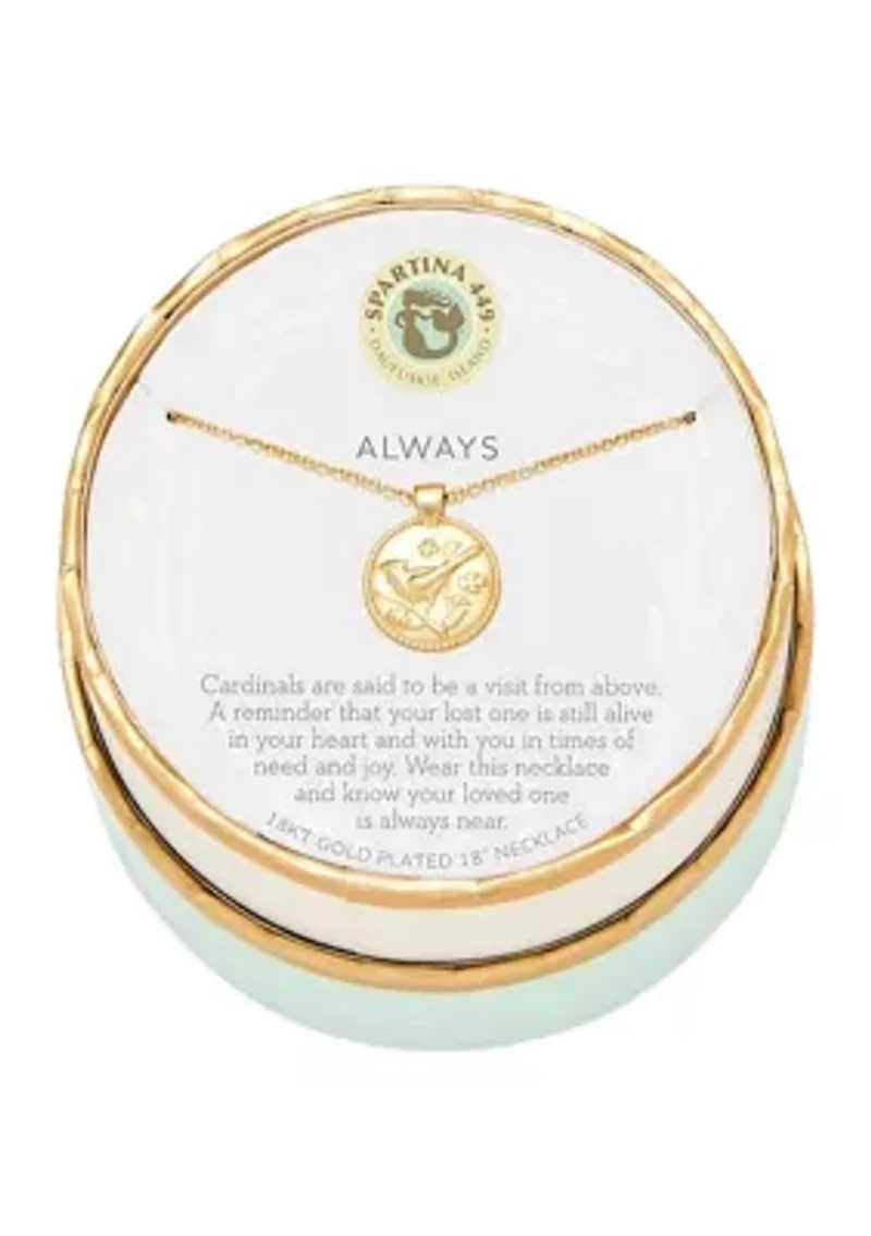 Cardinal Pendant Necklace