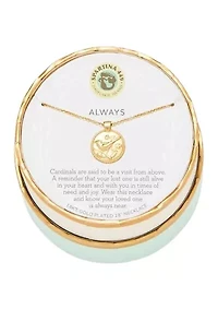 Cardinal Pendant Necklace