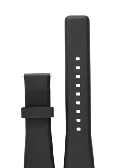Connected Women's Bradshaw Black Silicone Strap
