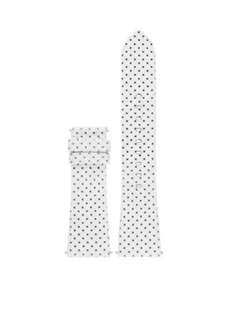 Connected Bradshaw White Leather Strap