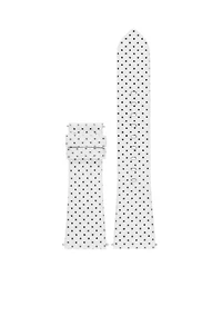 Connected Bradshaw White Leather Strap