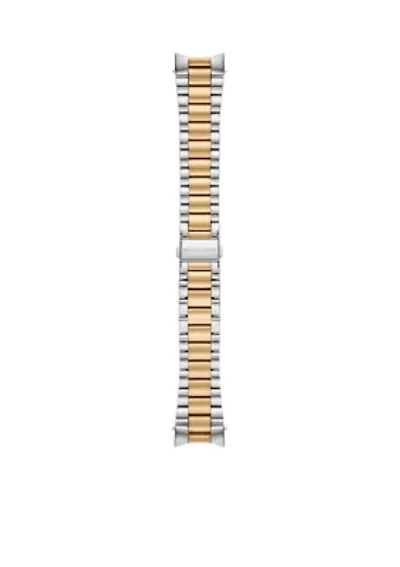 Bradshaw Two-Tone Gold-Tone and Stainless-Steel Watch Strap